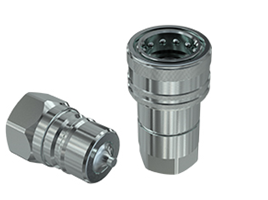 1/2" Hurtigkopling komplett hun/han.